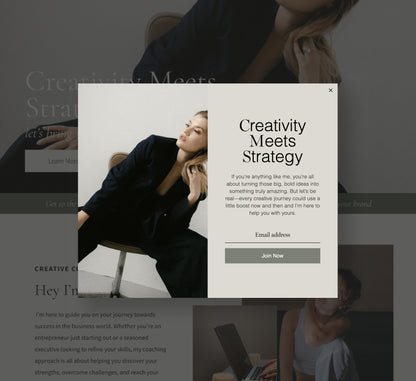 Popup & Landing Page Form